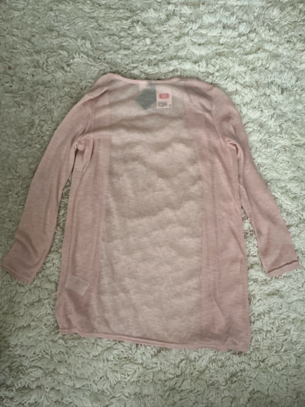 HM Light Pink Long Cardigan - Picture 2 of 3